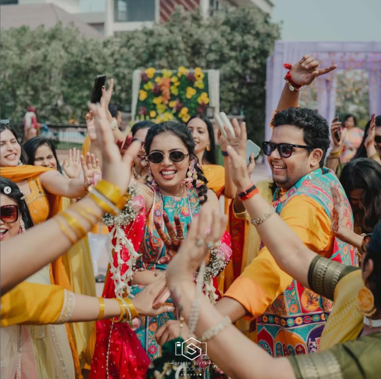 The Joy of Wedding Celebrations: A Moment of Dance, Music, and Happiness